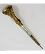 Antique Cane/Parasol Handle Gold and Mother of Pearl - €168,84 EUR