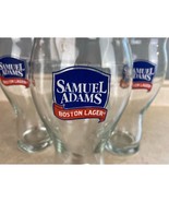 Samuel Adams Boston Jim Koch 18 Fluid Ounce Beer Glass 7.25&quot; Tall Lot Of 3 - €12,82 EUR