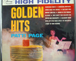 Patti Page&#39;s Golden Hits [Record] - £8.02 GBP