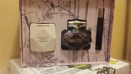 Gucci Bamboo Perfume 2.5 Oz Eau De Parfum Spray 3 Pcs Gift Set - $160.99