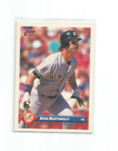 Don Mattingly (New York Yankees) 1993 Donruss Card #609 - £2.35 GBP