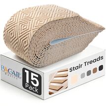Durable &amp; Soft Non-Slip Stair Treads, 0.28" Thick - Family Safety Guaran... - $81.13