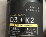 Sports Research D3 +  K2  160 Count ea Plant base exp 12/ 2027 - $29.67