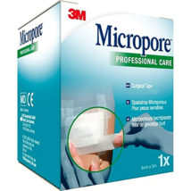 3M Micropore Hypoallergenic Surgical Tape 5cm x 5m x6 | Latex Free - $26.11