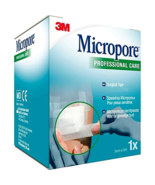 3M Micropore Hypoallergenic Surgical Tape 5cm x 5m x6 | Latex Free - $26.83