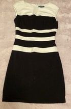 Lauren Ralph Lauren Dress Size 6 Black Women Sheath Sleeveless - £35.13 GBP