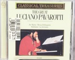 Luciano Pavarotti CD Classical Treasures Factory Sealed Classical Music  - £6.89 GBP