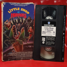 Little Shop of Horrors, VHS (1986), Rare First Print, Rick Moranis, Musical - £11.65 GBP