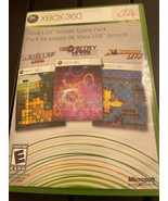 Xbox Live Arcade Game Pack (Microsoft Xbox 360) Bomberman Lumines Geomet... - $29.69