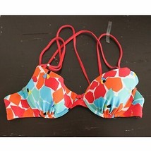 Aerie American Eagle Outfitters Bridget Bikini Floral Swim Top Pushup 36A - £21.62 GBP