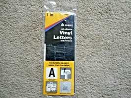 Avery 1&quot; Self-Adhesive Vinyl Letters and Numbers No. 5902 - £3.93 GBP