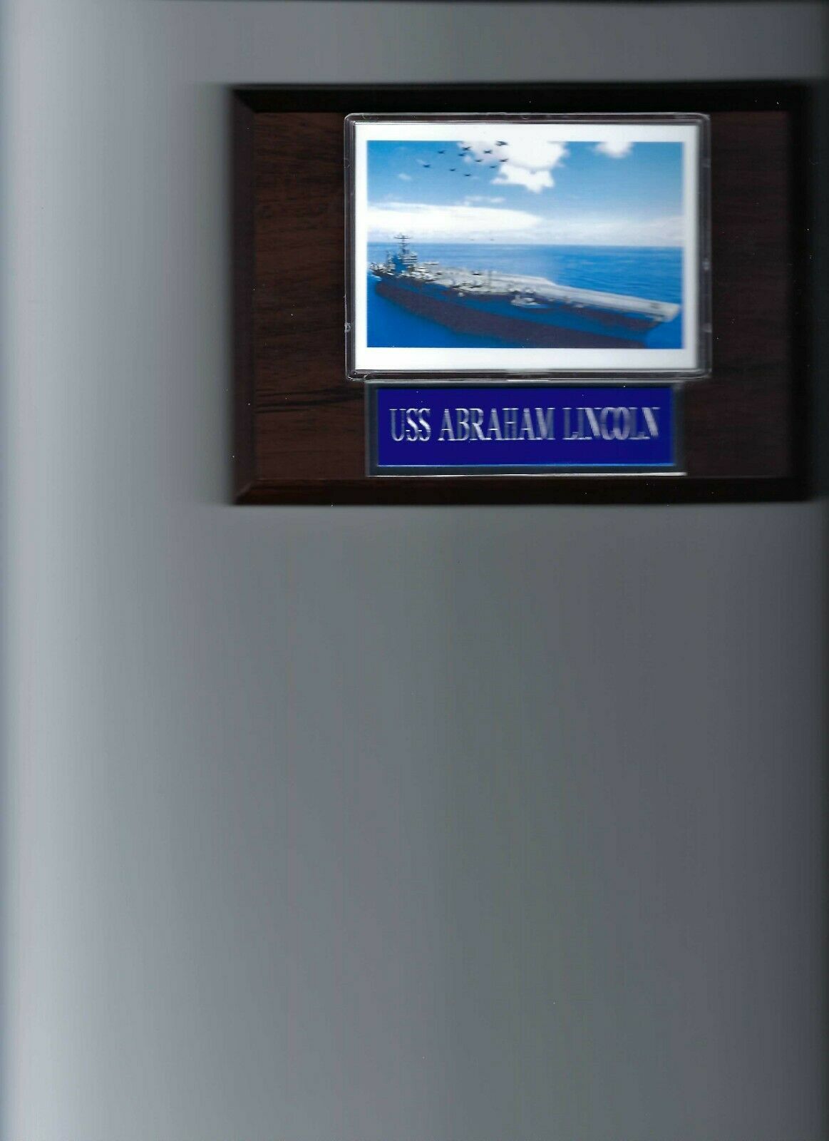 Primary image for USS ABRAHAM LINCOLN PLAQUE NAVY US USA MILITARY CVN-72 SHIP AIRCRAFT CARRIER