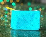 IPSY 100th Glam Bag Celebrate You Teal Studded Bag 5”x7” NWOT March 2020 - $14.84