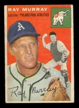 Vintage 1954 Baseball Card TOPPS #49 RAY MURRAY Philadelphia Athletics Catcher - £7.86 GBP