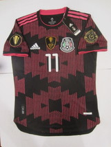 Rogelio Funes Mori Mexico Gold Cup Champions Match Home Soccer Jersey 20... - £71.77 GBP