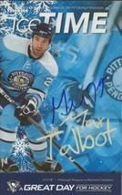 Max Talbot Signed 12/27/2008 Pittsburgh Penguins Icetime Program - £31.27 GBP