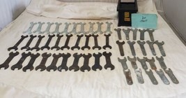 Lot of 50 Assorted Open End Service Wrench &amp; other Wrench Tool LOT 239 - £97.21 GBP