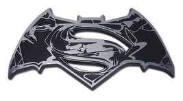 superman shield batman logo distressed dc comics car auto emblem usa made - £31.96 GBP