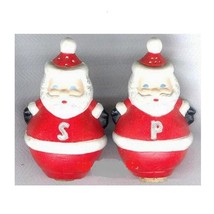 Ceramic Santa Claus Salt and Pepper Shakers - £9.56 GBP
