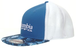 Columbia CU9144 Men&#39;s Women&#39;s PFG Marlin Flex Fit Flat Brim Cap, Hat L/XL - $30.00