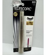 L’Oréal 905 BLACK Telescopic Original Lengthening Mascara COMBINESHIP - $7.29