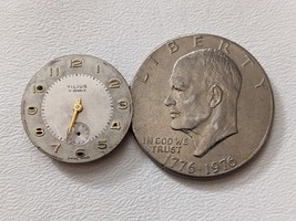 Montre Vintage Tilius Natalis Mécanisme Suisse 17 Jewels Pièces De Répar... - $3,030.67 MXN