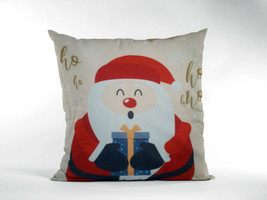 Christmas Cushion Cover Throw Pillow Case Xmas Santa Claus Home Car Sofa Decor - £11.26 GBP