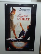 Summer Heat Lori Singer Anthony Edwards Bruce Abbott Home Video Poster 1987 - £10.57 GBP