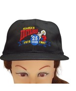 Vintage ALASKA&#39;S IDITAROD 25 Years 1973-1997 Snapback Baseball Outdoor C... - $483.22 MXN