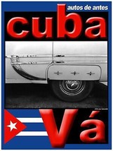 2319.Cuba Va Antique vintage cars Poster.Room Home Interior design wall art - £12.91 GBP+
