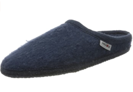 HAFLINGER Walktoffel Kaschmir Cashmere Wool Slipper arch support Blue EU 37 - £47.78 GBP