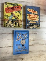Lot Of 3 Boys Books Power Adventure Vintage - £6.73 GBP