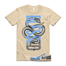 SNAKE Shirt to match Air Jordan1 Low SE Tokyo Vintage Dutch Blue Smoke Grey Sail - £23.97 GBP+