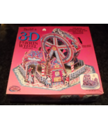 Ceaco Jigsaw Puzzle 1995 3D Ferris Wheel that Really Turns 509 Pieces Sealed Box - $19.99