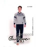 Pajamas Seraph Boy Long Sleeve Cotton Interlock Blu Pepper Art. I6346 - €28,80 EUR