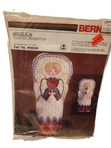 Bernat Cross  Stitch Kit Angelica Counted   Angel Christmas Tree Topper Vintage - £11.57 GBP