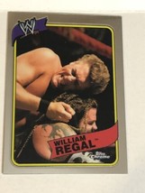 William Regal WWE Heritage Topps Chrome Trading Card 2008 #46 - £1.54 GBP