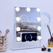 Misavanity Vanity Mirror With Lights Hollywood Mirror Lighted Makeup Mirror With - £45.47 GBP