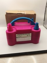 Inflatable Electric Balloon Pump Double Hole Electric Air Ballon Inflato... - €16,69 EUR