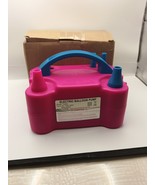 Inflatable Electric Balloon Pump Double Hole Electric Air Ballon Inflato... - €16,71 EUR