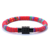 Unique Men Rope Bracelet 2022 6mm Bohemian Braclet For Hombre Minimalist Outdoor - £9.91 GBP