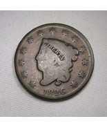 1826 Large Cent Coin AN717 - £34.25 GBP