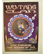 Wu-Tang Clan Poster Hanbill Wu Tang Wutang The - $50.61 CAD