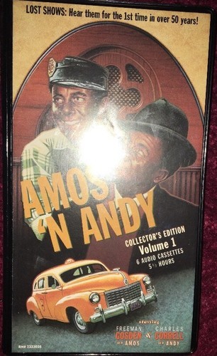 Amos &#39;N Andy Collector Edizione Vol. 1 Gosden &amp; Gorrell Cassette Radio-T... - $78.18