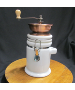 Ceramic copper coffee hand mill, grinder - $22.10