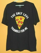 Mad Engine Mens T-Shirt The Only Love Triangle For Me Pizza Size XXL NWT  - $9.99