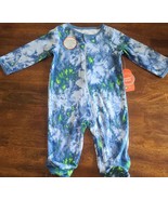 Wonder Nation One (1) Piece Sleeper ~ Tie Dye Pattern ~ 3/6 Months ~ Zip... - $285.35 MXN