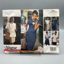 Vintage Sewing PATTERN Vogue Career Wardrobe 2855, Very Easy 1992 Misses... - $17.42