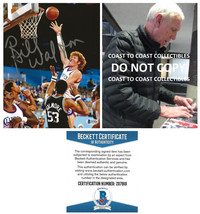 Bill Walton signed Los Angeles Clippers basketball 8x10 photo proof Beckett COA - £85.43 GBP