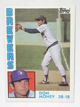 Don Money 1984 Topps #374 Milwaukee Brewers MLB Baseball Card - £0.78 GBP